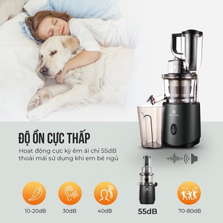 [Mã ELBSJBP03 giảm 12% đơn 500K] Máy ép chậm trái cây Elmich JEE 1855OL