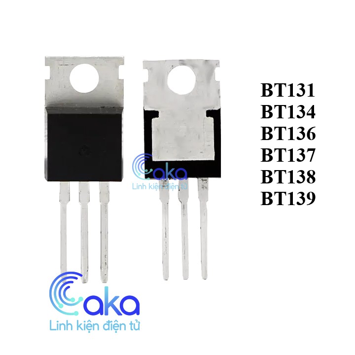 Linh Kiện TRIAC BT131/BT134/136/137/138/139 600V