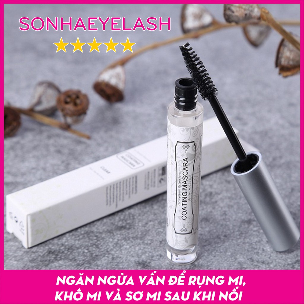 Sản phẩm dưỡng mi Coating Mascara, giúp dưỡng mi, ngăn ngừa rụng mi sau khi nối