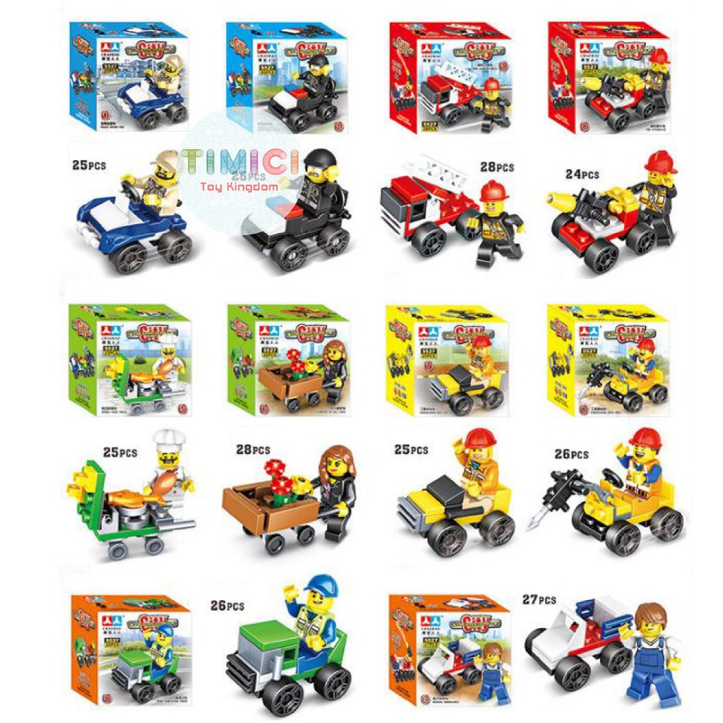 [LG040] Đồ chơi lego shopee Building Block City sáng tạo "10 IN 1" cho bé giá rẻ