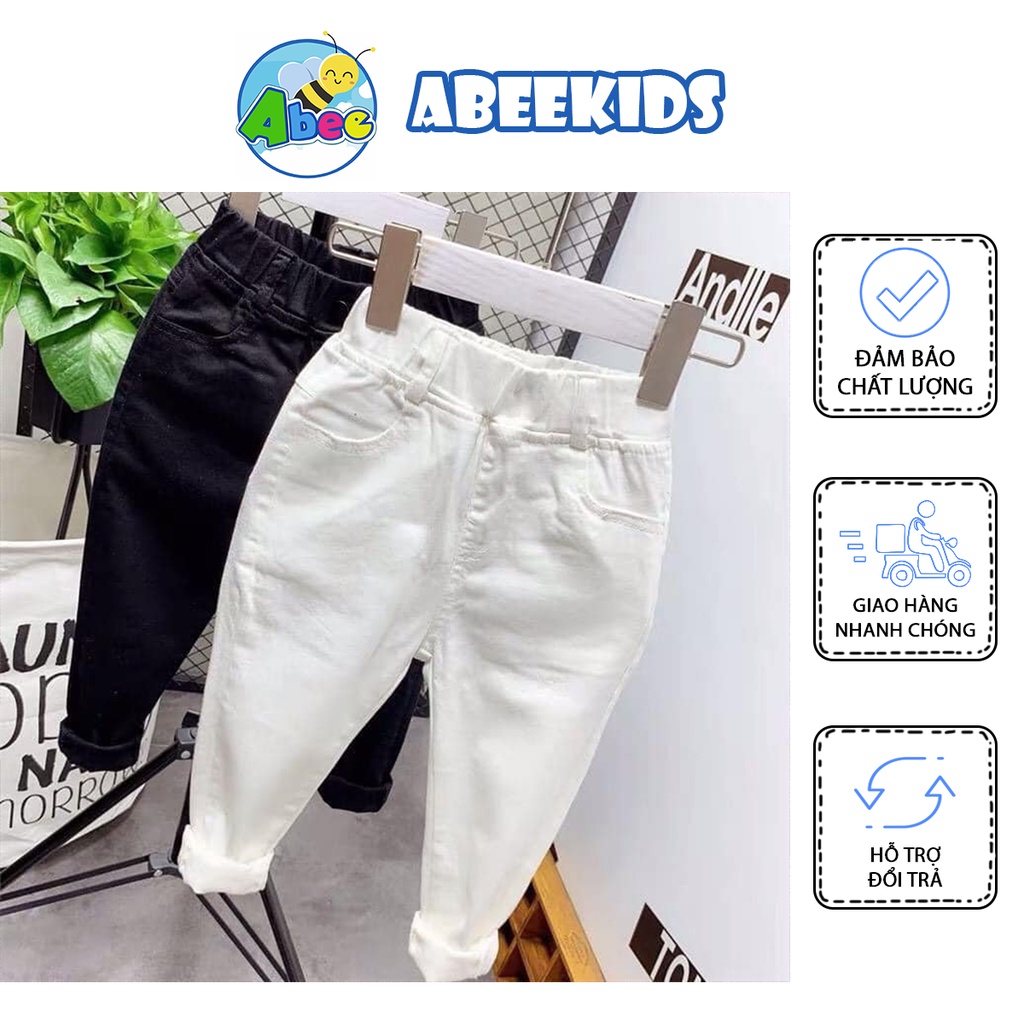 Quần Kaki Co Giãn Mặc Đi Học Cho Bé Trai Và Bé Gái Size 8-21kg QKK01.