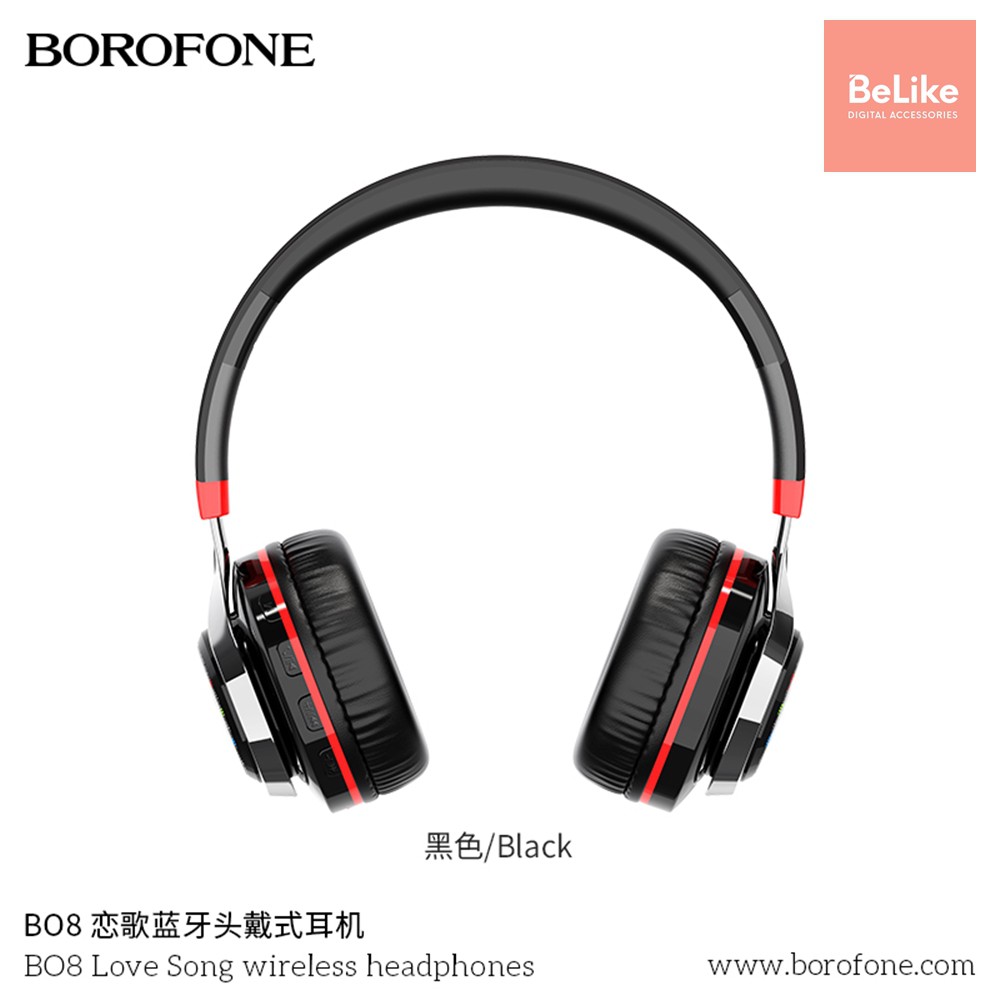 Tai nghe chụp tai bluetooth Borofone B08 - Hàng Chính Hãng | BigBuy360 - bigbuy360.vn