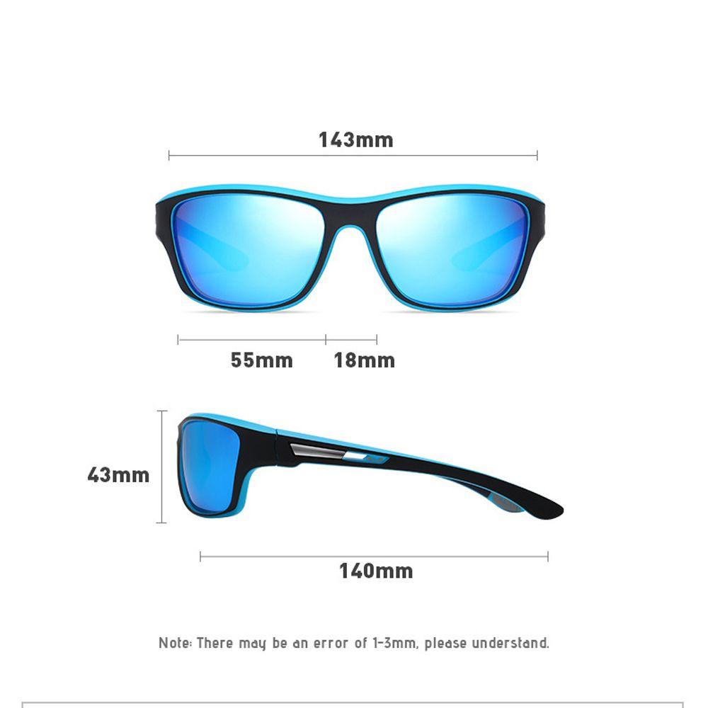 Kính Chống Nắng Phân Cực Chống Sốc UV400 Dùng Khi Chạy Bộ Câu Cá Ngoài Trời