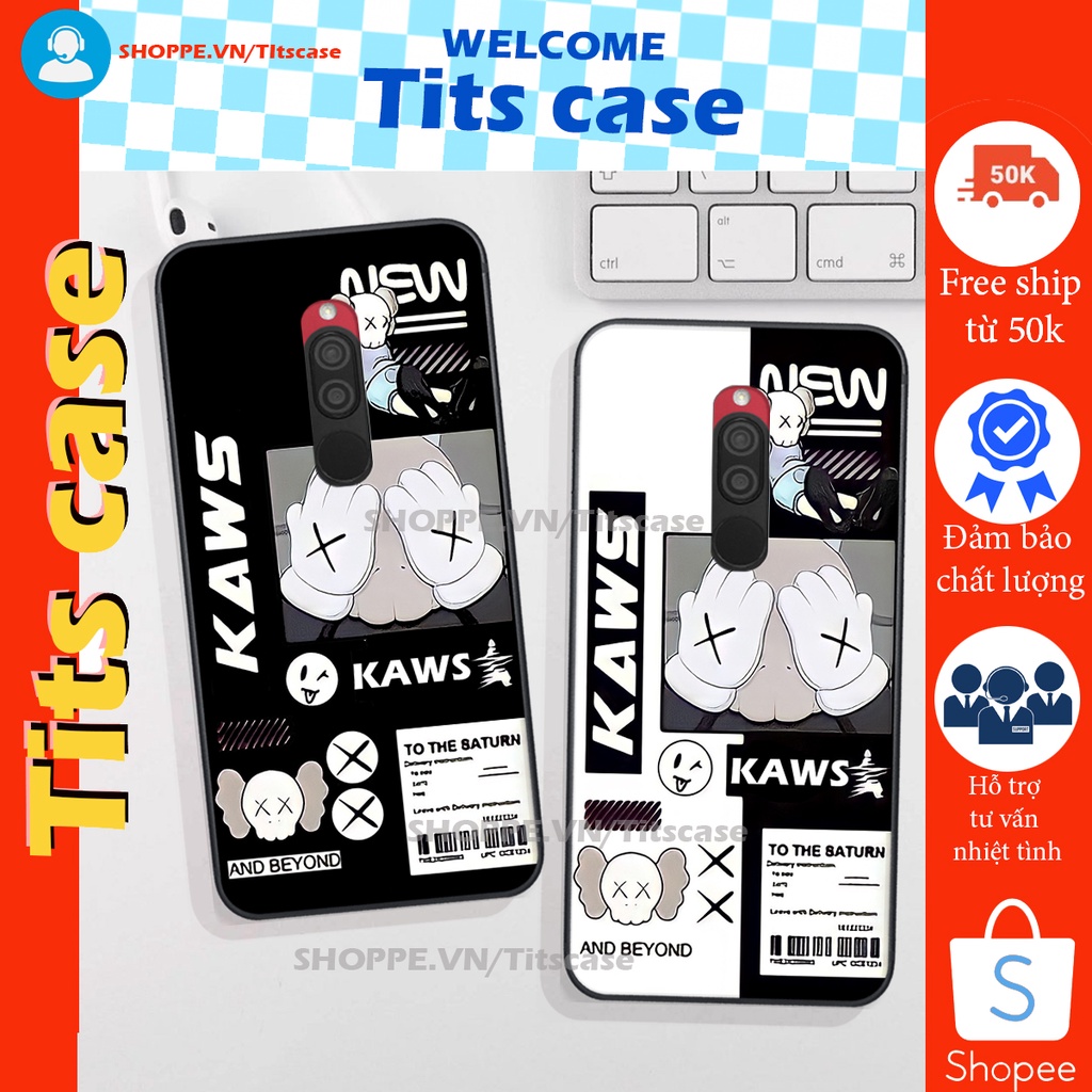 Ốp lưng Xiaomi REDMI 8 in hình GẤU K@WS- BE@R COOL-CỰC XINH-RẺ-BỂN -ĐẸP