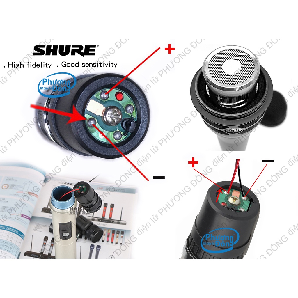 Củ Micro Shure UGX đầu lõi inox là sản phẩm đẳng cấp, hút âm nhại, giảm hú tốt