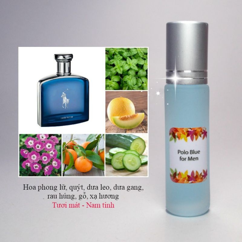 Tinh Dầu Nước Hoa Pháp Polo Blue
