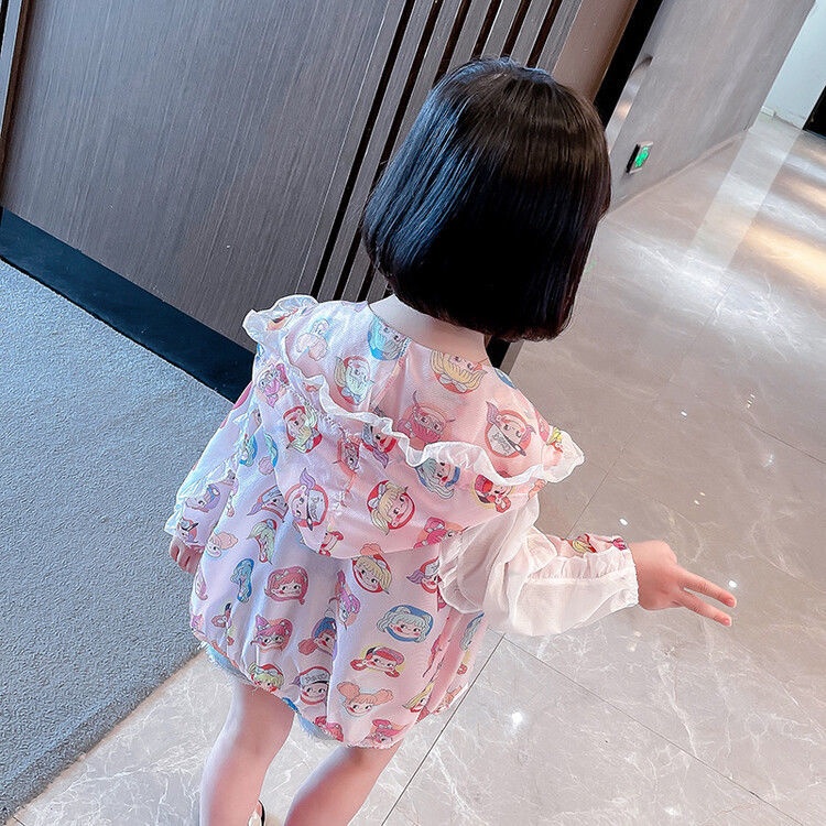 Áo Chống Nắng Mùa Hè 2022 Thoải Mái In Họa Tiết Dễ Thương Phong Cách Phương Tây Cho Nữ