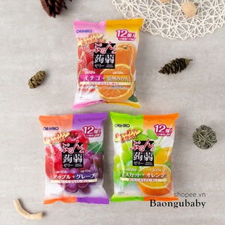 Thạch trái cây Nhật Orihiro cho bé ăn dặm