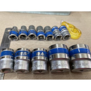Đầu tuýp barker ½ 8mm-32mm