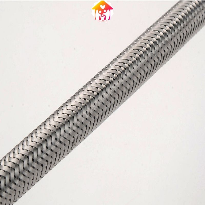 Dây cấp nước inox 304 siêu bền cho bình nóng lạnh-bồn cầu-chậu rửa mặt-Dây cấp SANWA)