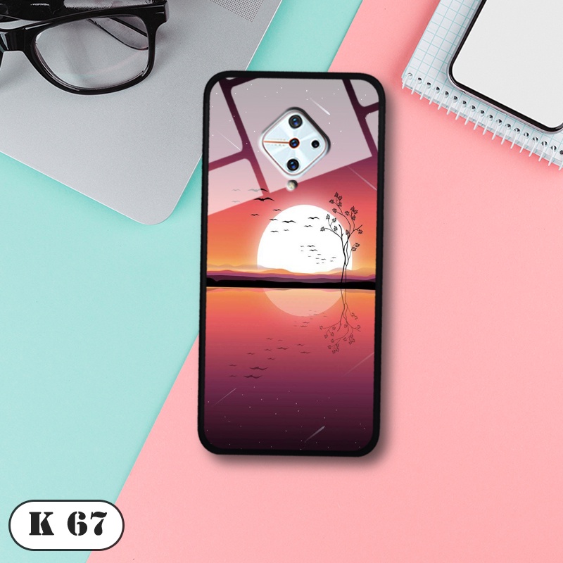 Ốp lưng Vivo S1 Pro  - Lưng kính 3D