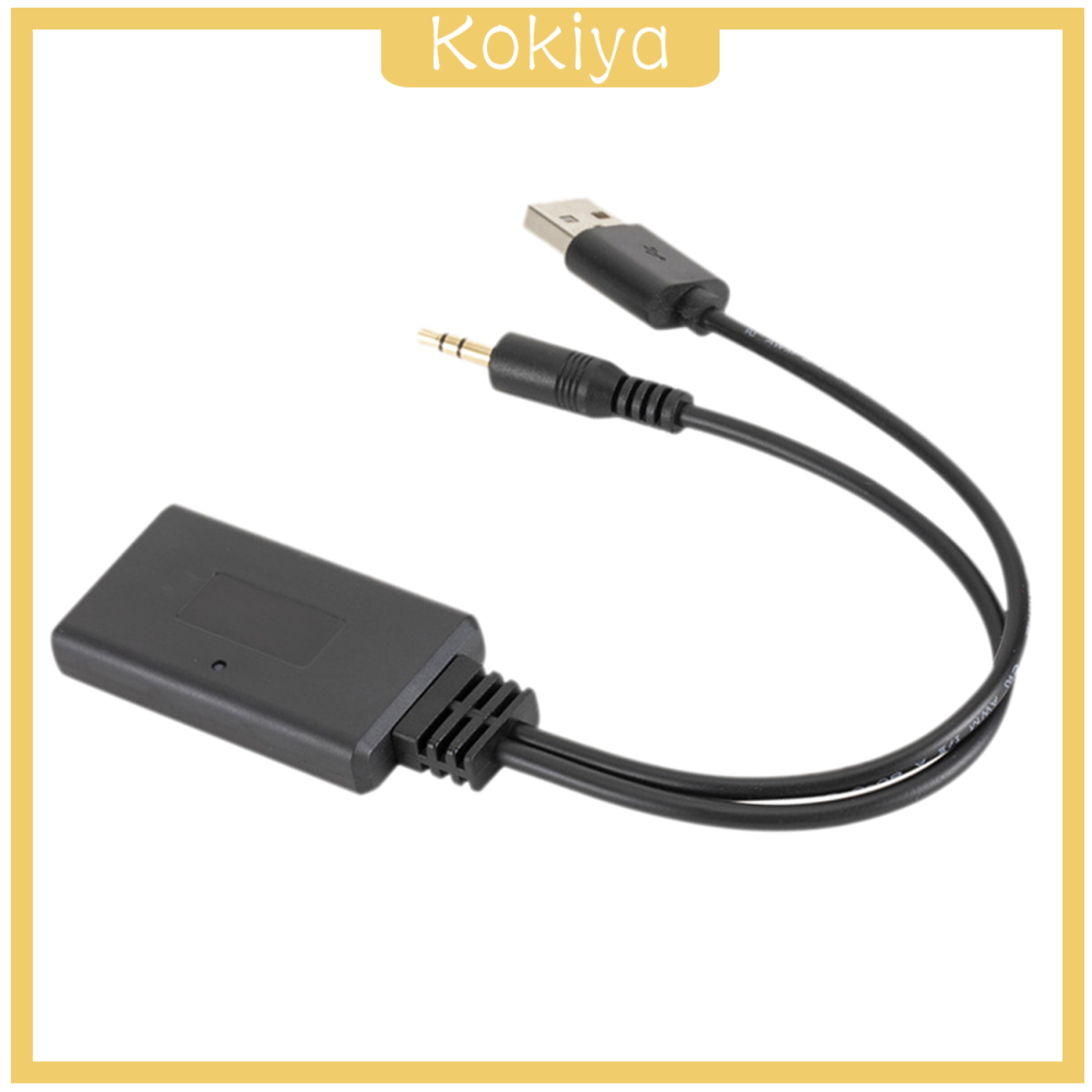 Bộ Thu Tín Hiệu Bluetooth Mini Cổng Usb + Dây Cáp Âm Thanh 3.5mm