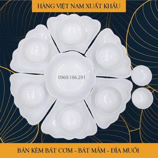 Đĩa chấm - Đĩa muối - Bát chấm - Bát nước mắm