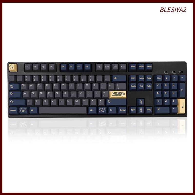 135 Keys Kit PBT Key Caps Keycaps for Cherry MX Mechanical Keyboard Durable
