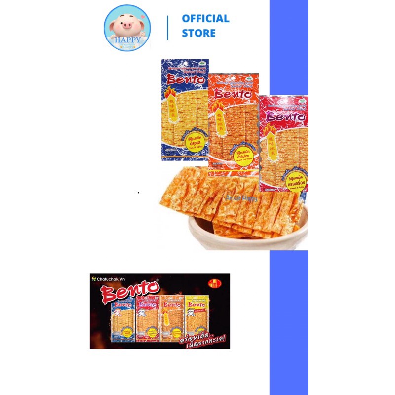 Mực Bento Thái Lan đủ vị  gói nhỏ 6g
