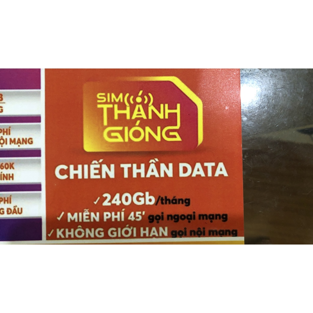 Sim 4G Tam Hoa 333 vietnamobile có sẵn tháng đầu mỗi ngày 8GB gọi nội mạng miễn phí 45 phút liên mạng tặng 90k tkc thumbnail