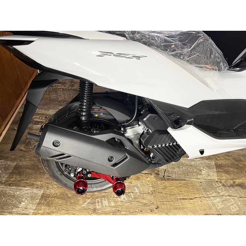 Thanh Bảo Vệ Ống Xả Khí Chống Sốc Phía Trước Và Sau Cnc Dành Cho Xe Honda PCX160 125 / 150
