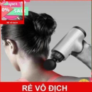 MÁY MASSAGE GUN KH-320 ( 4 ĐẦU )