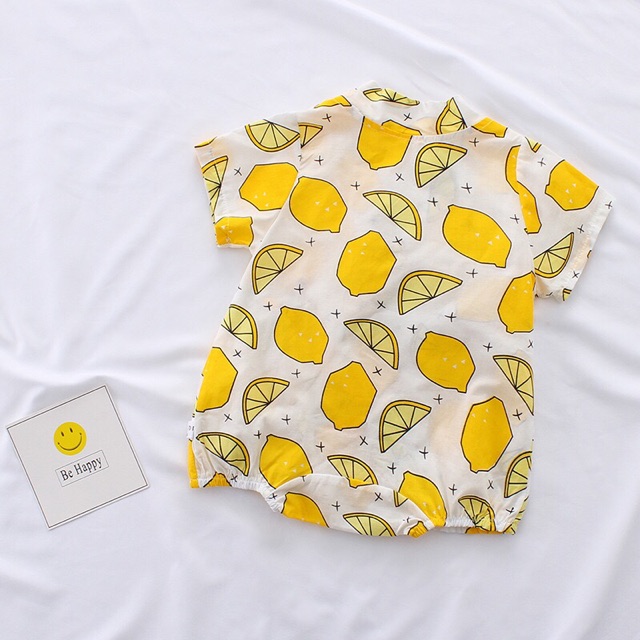 Bộ bodysuit dạng yukata cho bé