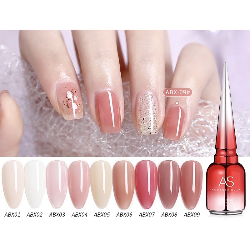 sơn gel as chai đỏ mã ABX