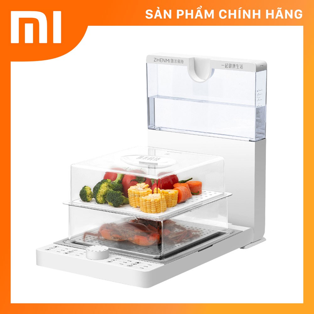 Nồi hấp điện 3 tầng đa năng Xiaomi ZHENMI Z1 gấp gọn tiện lợi