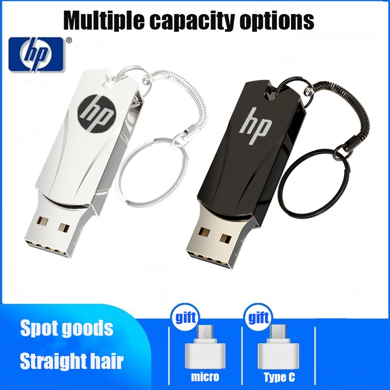 Hp USB Ổ Đĩa Flash 256GB 512GB 1TB 2TB 128GB 64GB 32GB 16GB 8GB 4GB 2GB 1GB Chống Thấm Nước Và Ẩm