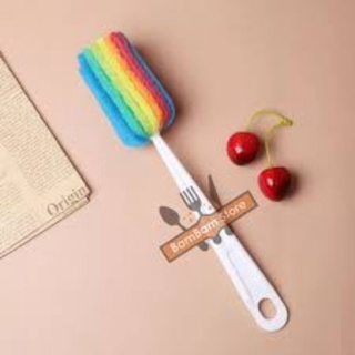 cọ rửa bình, ly, chùi cốc, dụng cụ cọ rửa