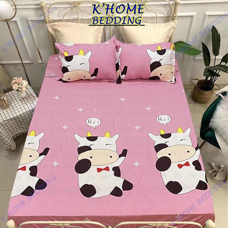 Bộ ga gối poly cotton , drap ga gối cotton | BigBuy360 - bigbuy360.vn