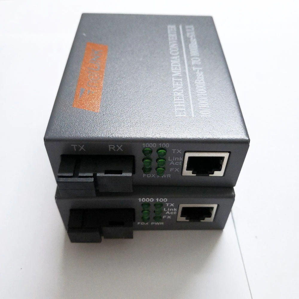 {HOT SALE} Thiết Bị Chuyển Đổi Quang Điện 1 Sợi Media Converter 1FO 1Q 1LAN 1Gbps Netlink HTB-GS-03AB - SẴN HÀNG