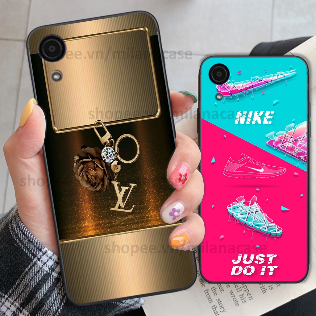 Ốp Samsung A03 Core in hình các thương hiệu nổi tiếng sang chảnh, đẳng cấp, cá tính