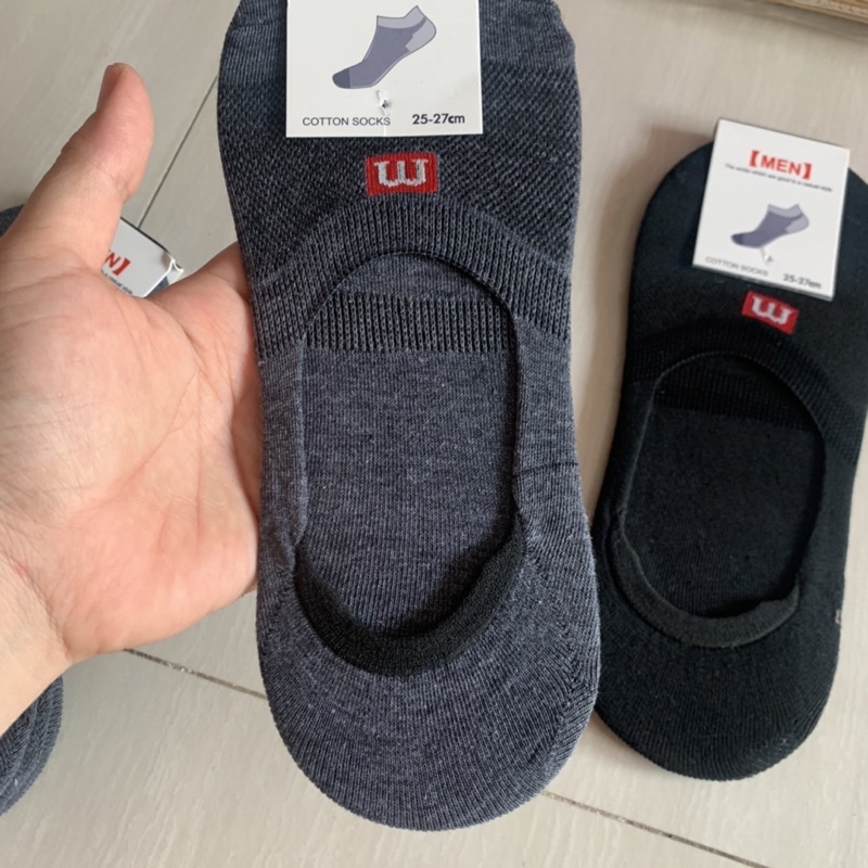 Tất/ vớ nam kiểu hài lười, tất nửa bàn Men/uni hàng vnxk, ngừa hôi chân.