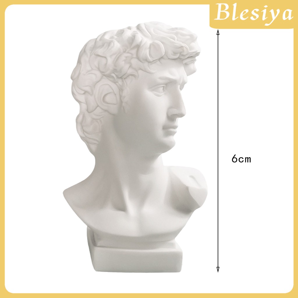 [Blesiya] Bình Hoa Hình Đầu David Trang Trí Chậu Hoa