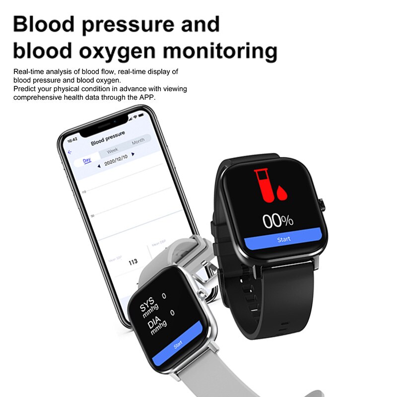 Đồng Hồ Thông Minh Dt35 + 1.75inch Có Bluetooth Gọi Dt35 Plus Ecg Ppg Cho Android Ios Fitness Pk P8 Pro