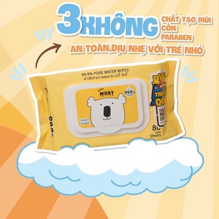 KHĂN ƯỚT MOBY THÁI LAN CHÍNH HÃNG