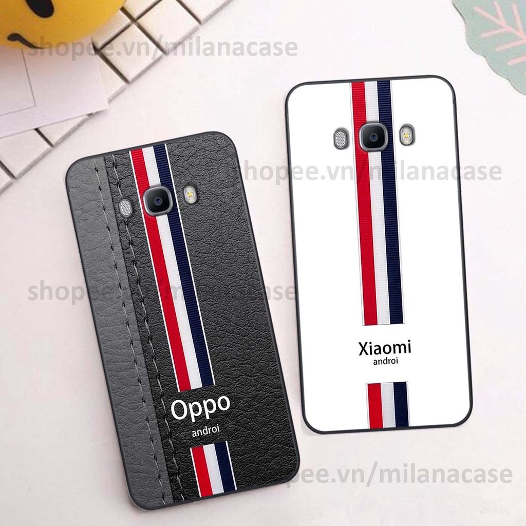 Ốp Samsung J5 / J7 2016 / J510 J710 in giả da phong cách thể thao, cá tính, thời trang