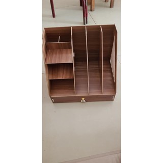 Kệ tài liệu để bàn nhựa gỗ