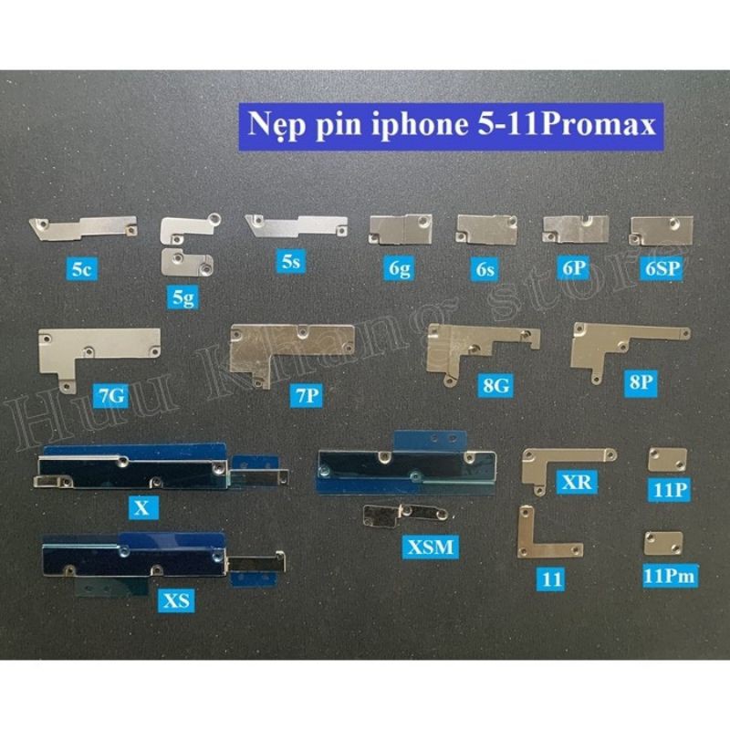 nẹp pin iphone từ 6 đến 11 promax