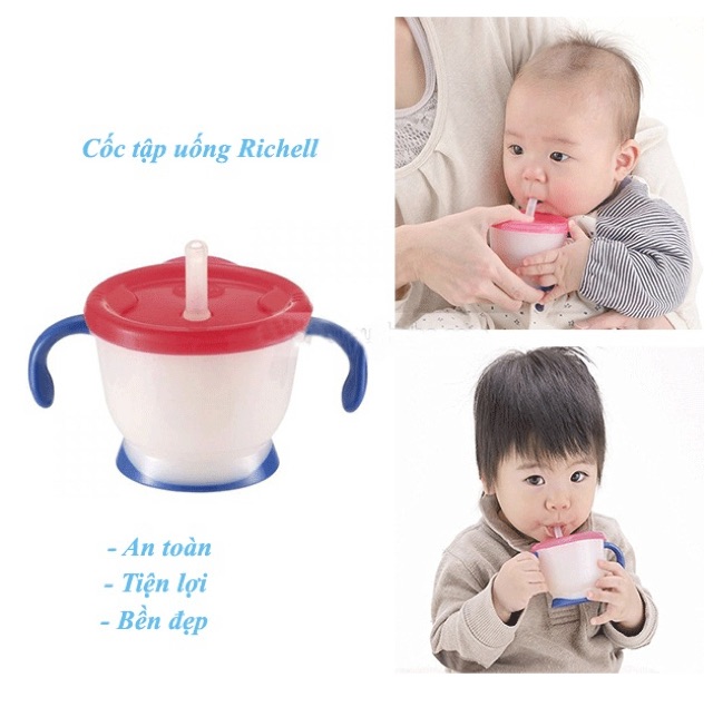 Cốc Tập Uống Ba Giai Đoạn Richell