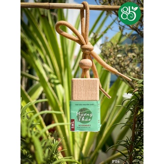 Tinh dầu treo thiên nhiên nguyên chất hương lá hương thảo Rosemary 5ml - 8baupure PT6