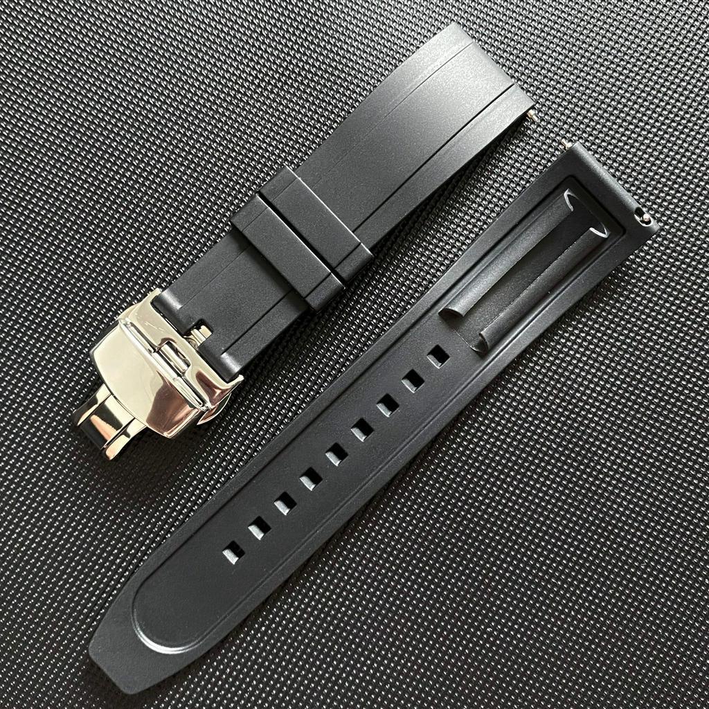 Dây Cao Su Thay Thế Cho Đồng Hồ Đeo Tay 20mm 22mm