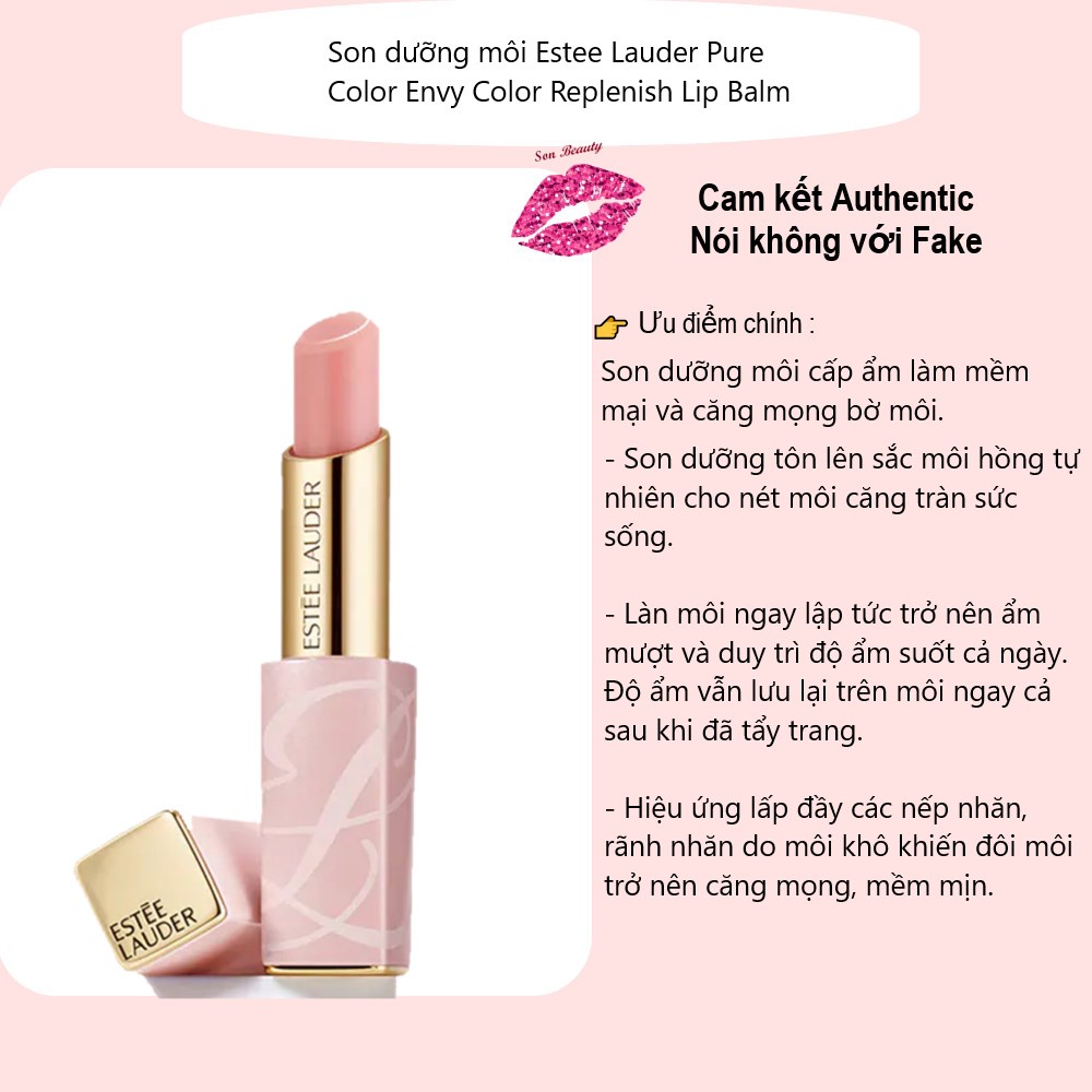 Son dưỡng môi Estee Lauder Pure Color Envy Color Replenish Lip Balm