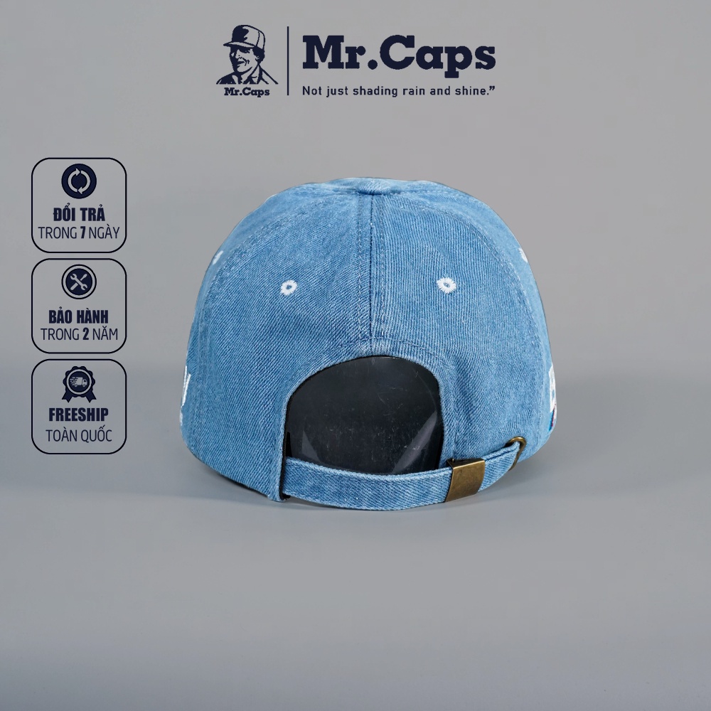 Mũ lưỡi trai jean - nón kết vải jean cao cấp thời trang thể thao unisex dành cho cả nam và nữ phong cách ulzzang Mrcaps