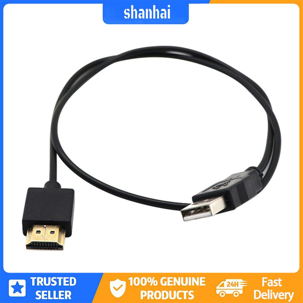 Dây cáp sạc 0.5m chuyển đổi USB sang HDMI độ chính xác cao