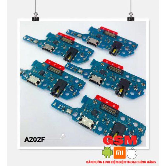 Cụm Đuôi Sạc / Tai Nghe / Micro Samsung Galaxy A20e 2019 Zin Chính Hãng - GSM Hải Phòng