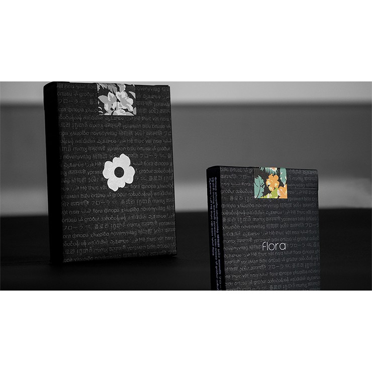 Bài tây ảo thuật chính hãng USA : Limited Edition Black Flora Playing Cards