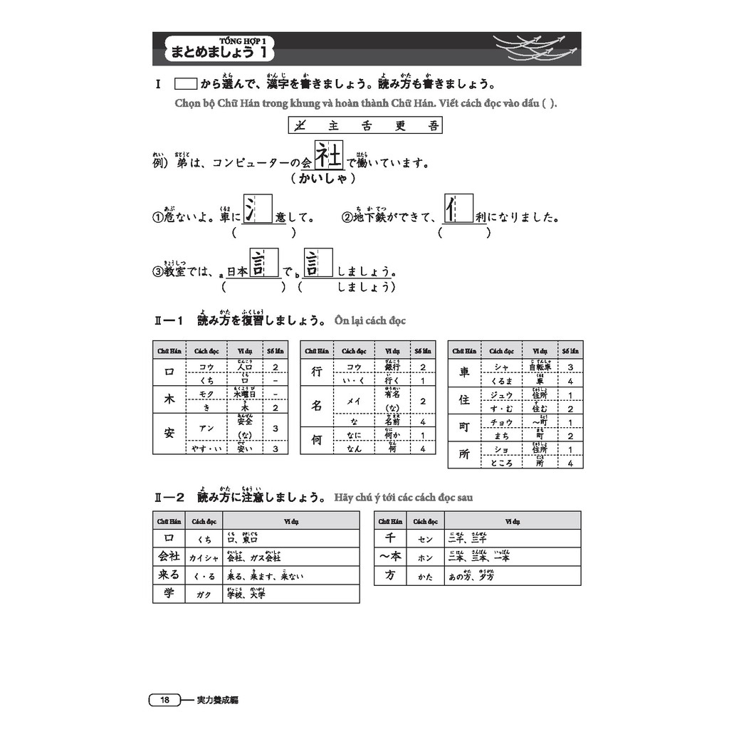 Sách tiếng Nhật - Luyện thi năng lực Tiếng Nhật N4 – Chữ Hán (Shin kanzen masuta N4 Kanji)