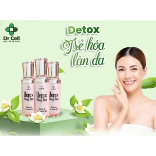 Detox Hồng Sâm DR CELL 50ml tái tạo da mờ thâm nám giảm mụn