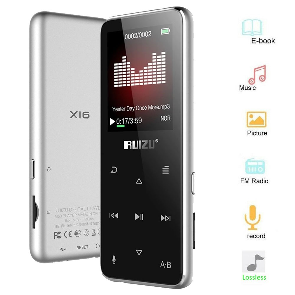 [Mã ELHACE giảm 4% đơn 300K] Máy nghe nhạc Bluetooth Ruizu X16 - Bluetooth Lossless music player Ruizu X16