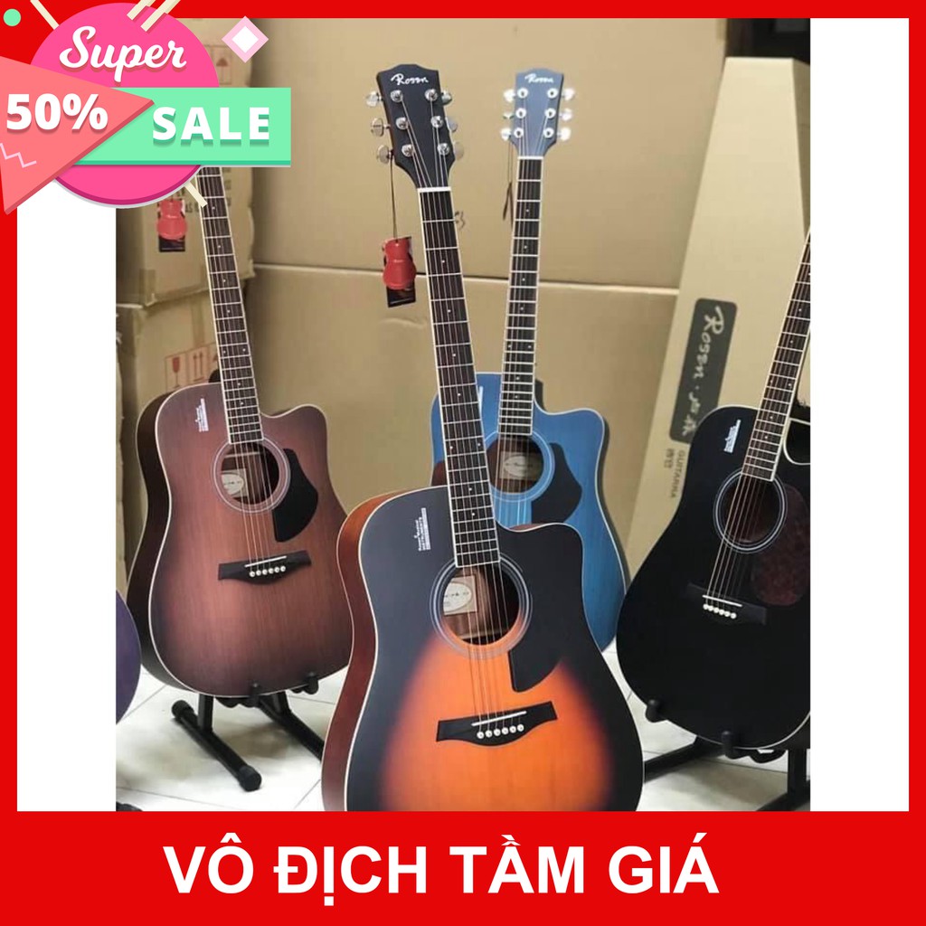 ĐÀN GUITAR ACOUSTIC ROSEN G11 FULL MÀU MỚI CHÍNH HÃNG