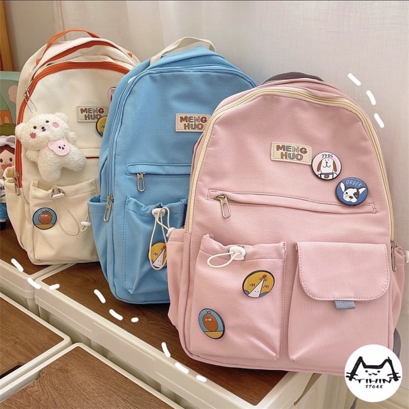 Balo Đi Học Chống Thấm Nước Mã 2721 Tihinstore